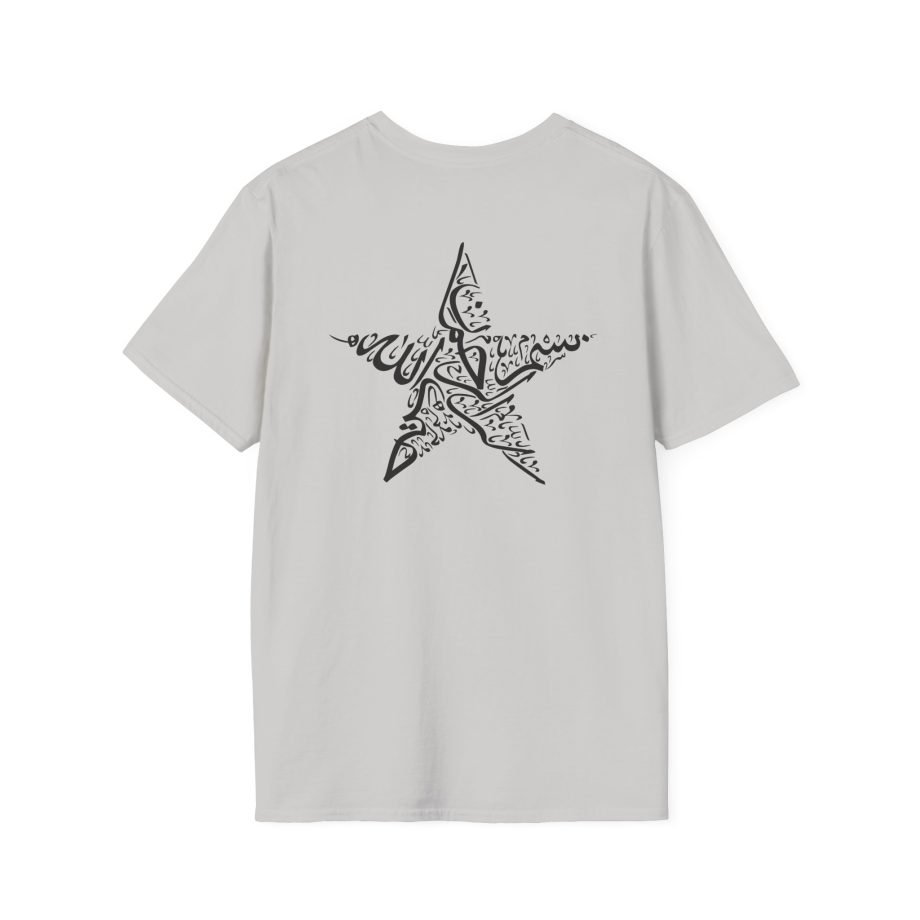 Black Star Logo Unisex Softstyle T-Shirt