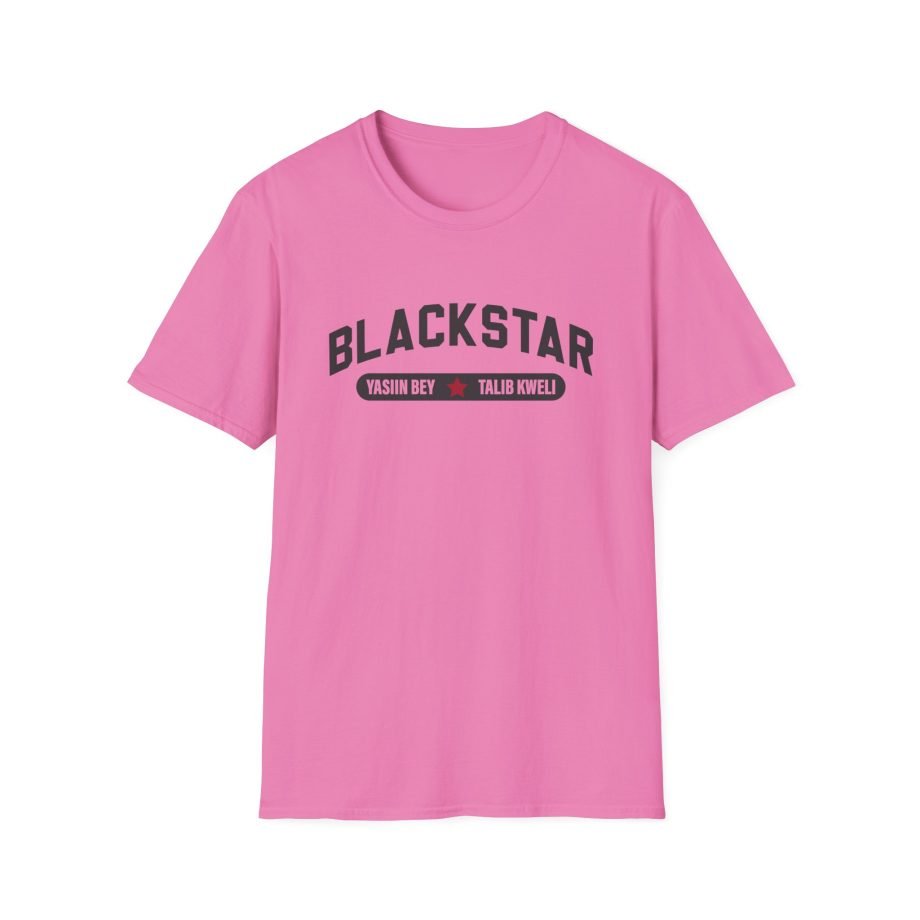 Black Star Varsity Unisex Softstyle T-Shirt