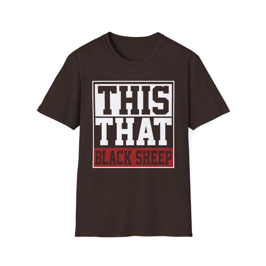 Black Sheep This That Unisex Softstyle T-Shirt