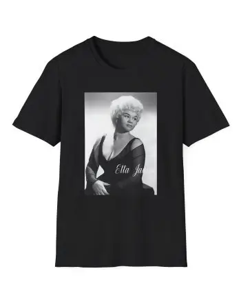 Etta James Portrait Unisex Softstyle T-Shirt