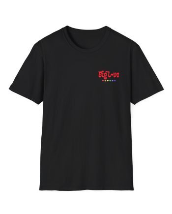 Erin Caldwell Pride BIG LOVE Unisex Softstyle T-Shirt