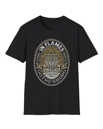 In Flames Gothenburg Crest Unisex Softstyle T-Shirt