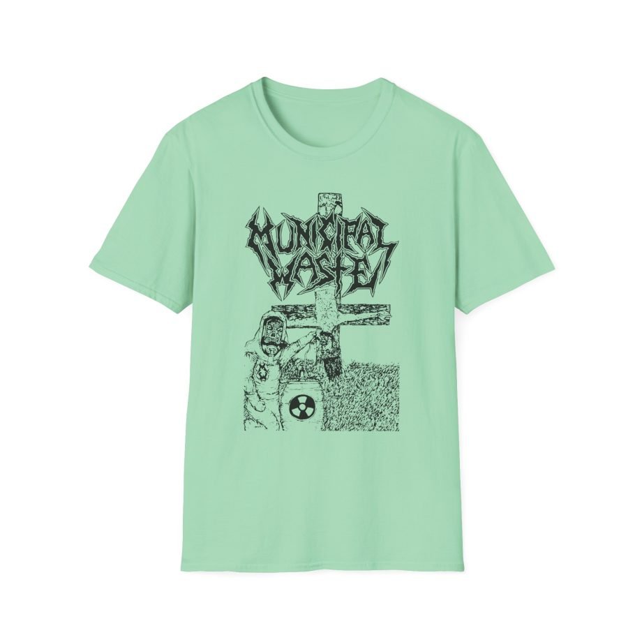 Municipal Waste Decrepit Christ Unisex Softstyle T-Shirt
