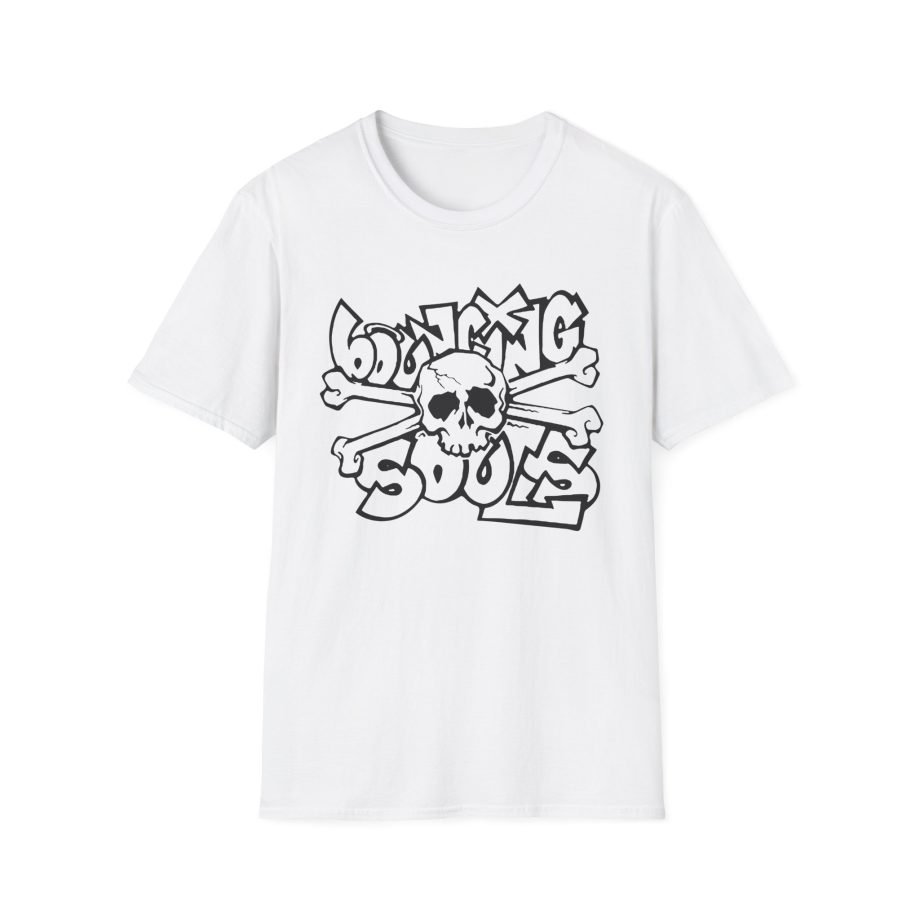 The Bouncing Souls Skull And Crossbones Unisex Softstyle T-Shirt