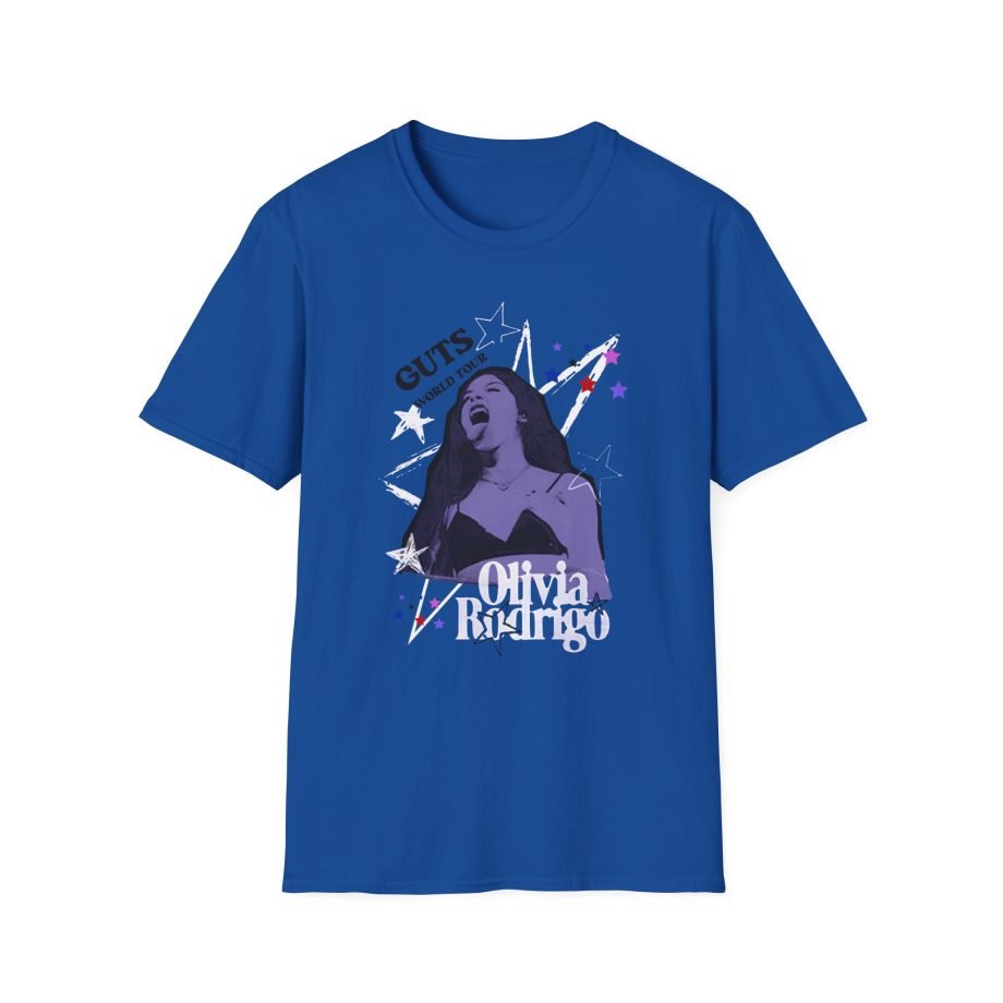 Olivia Rodrigo GUTS world tour unisex softstyle t-shirt