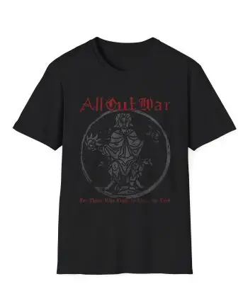 All Out War Heads Unisex Softstyle T-Shirt