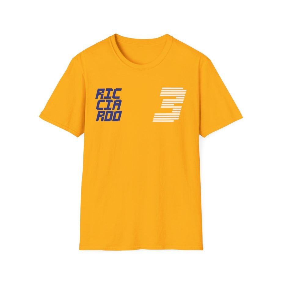 Daniel Ricciardo Dr3 Unisex Softstyle T-Shirt