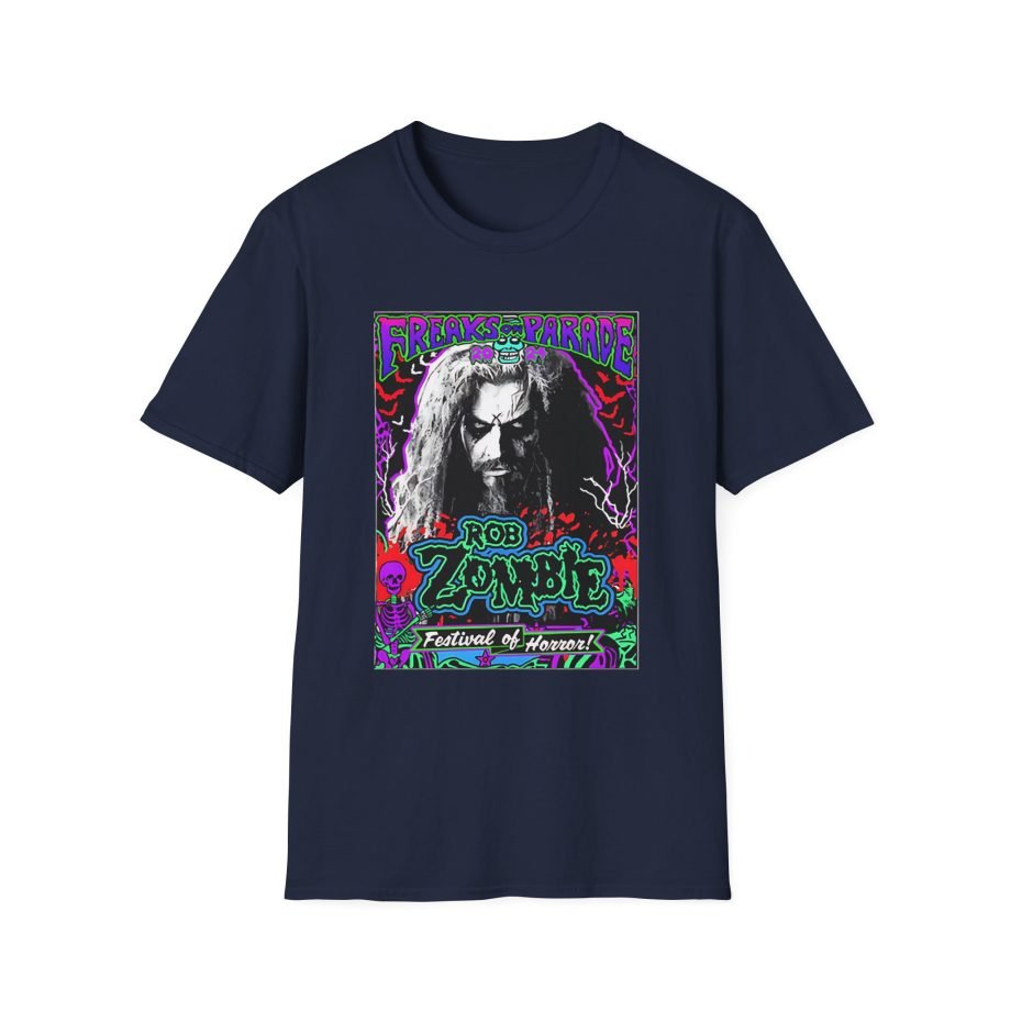 Rob Zombie Festival of Horror Itin Unisex Softstyle T-Shirt