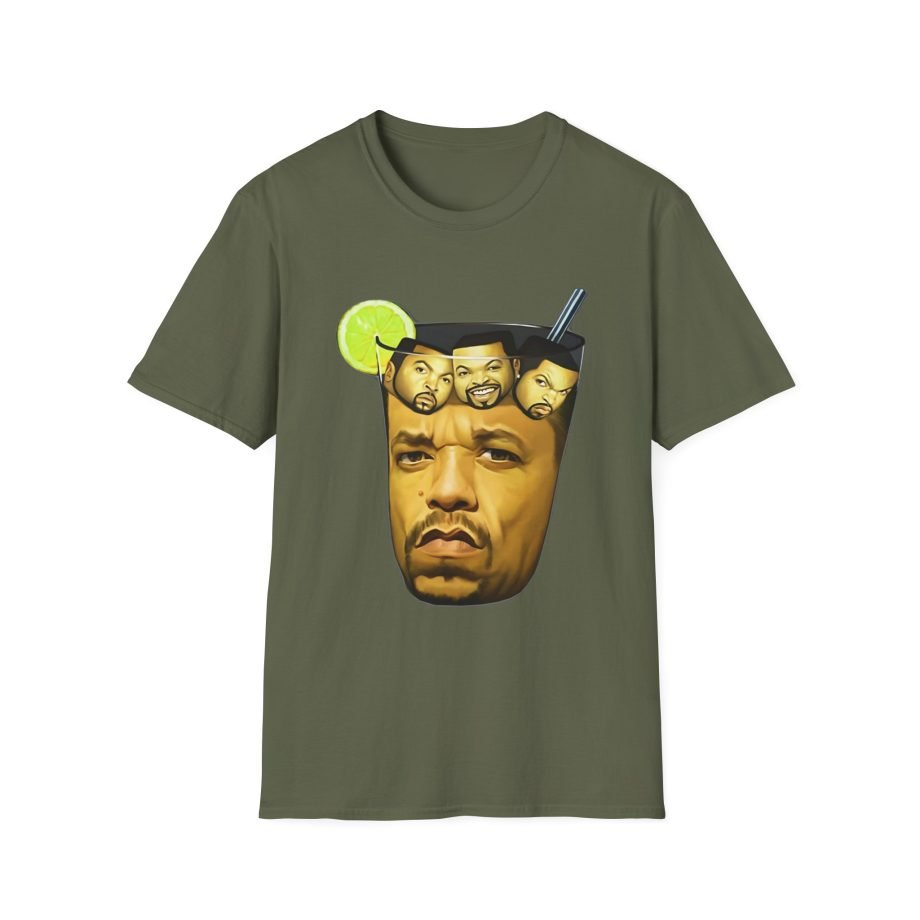 Ice Cube In Iced Tea Unisex Softstyle T-Shirt