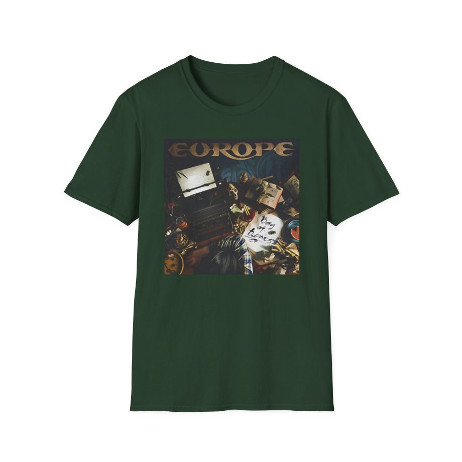 Europe Bag of Bones Cover Unisex Softstyle T-Shirt