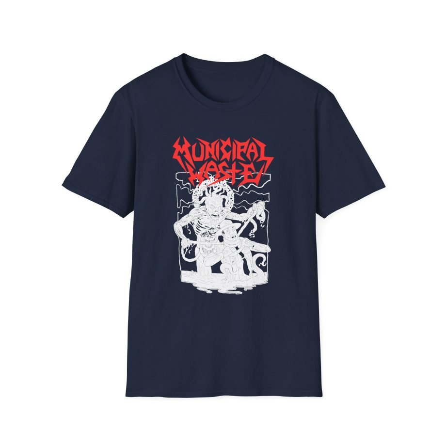 Municipal Waste Cop Strangler Unisex Softstyle T-Shirt