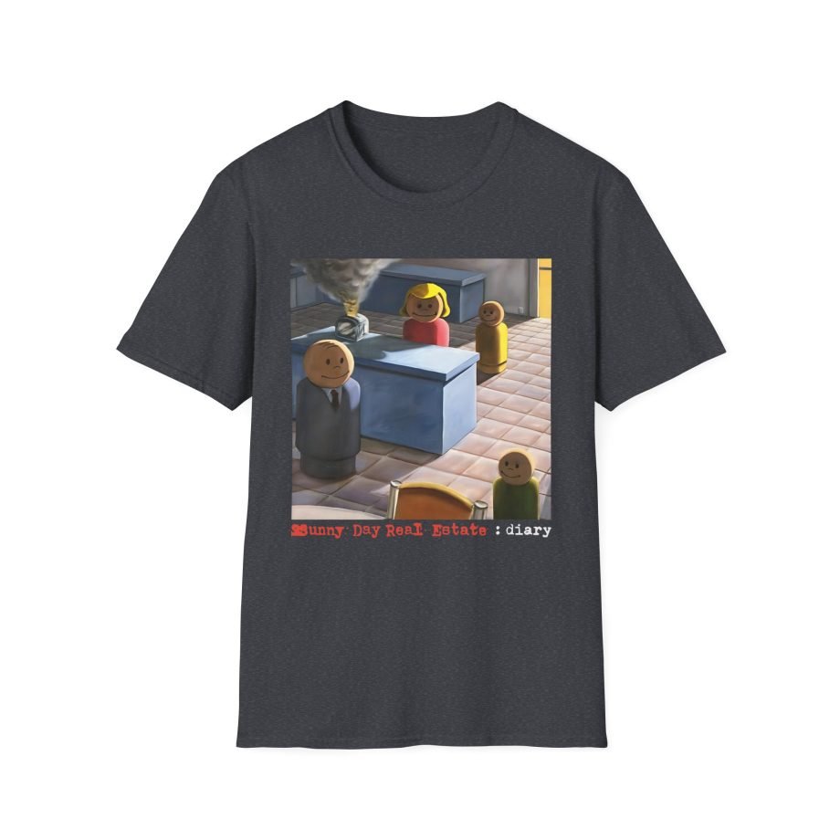 Sunny Day Real Estate Diary Lp Square Cover Unisex Softstyle T-Shirt