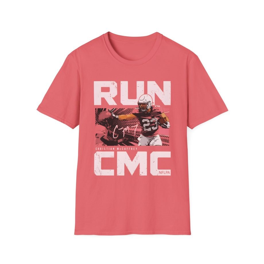 Christian Mccaffrey Stiff Arm Unisex Softstyle T-Shirt