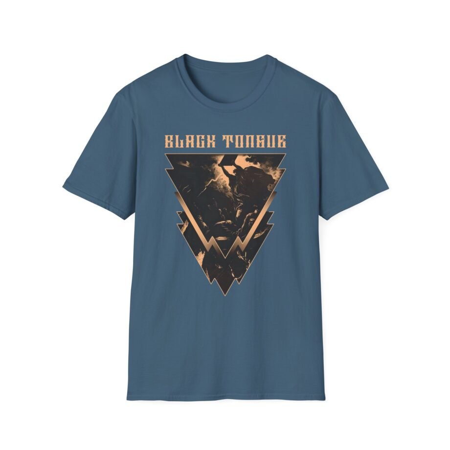 Black Tongue Born Hanged Unisex Softstyle T-Shirt