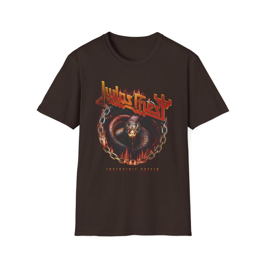 Judas Priest Invincible Shield Serpent Itin Unisex Softstyle T-Shirt