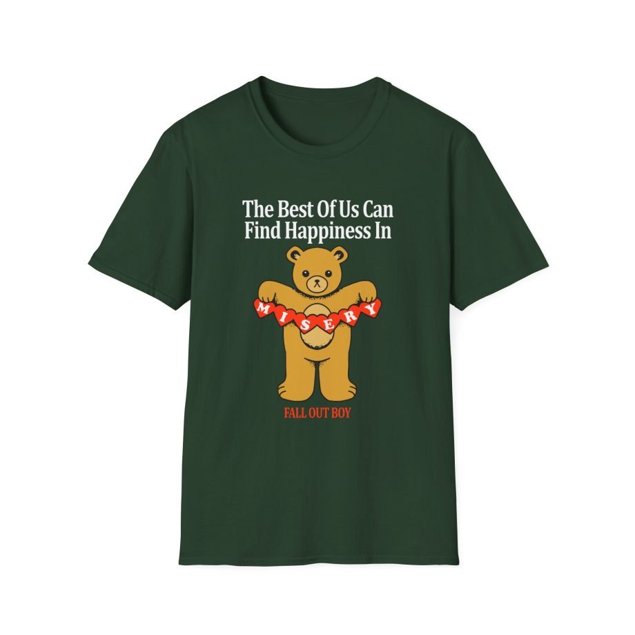 Fall Out Boy Misery Teddy Unisex Softstyle T-Shirt