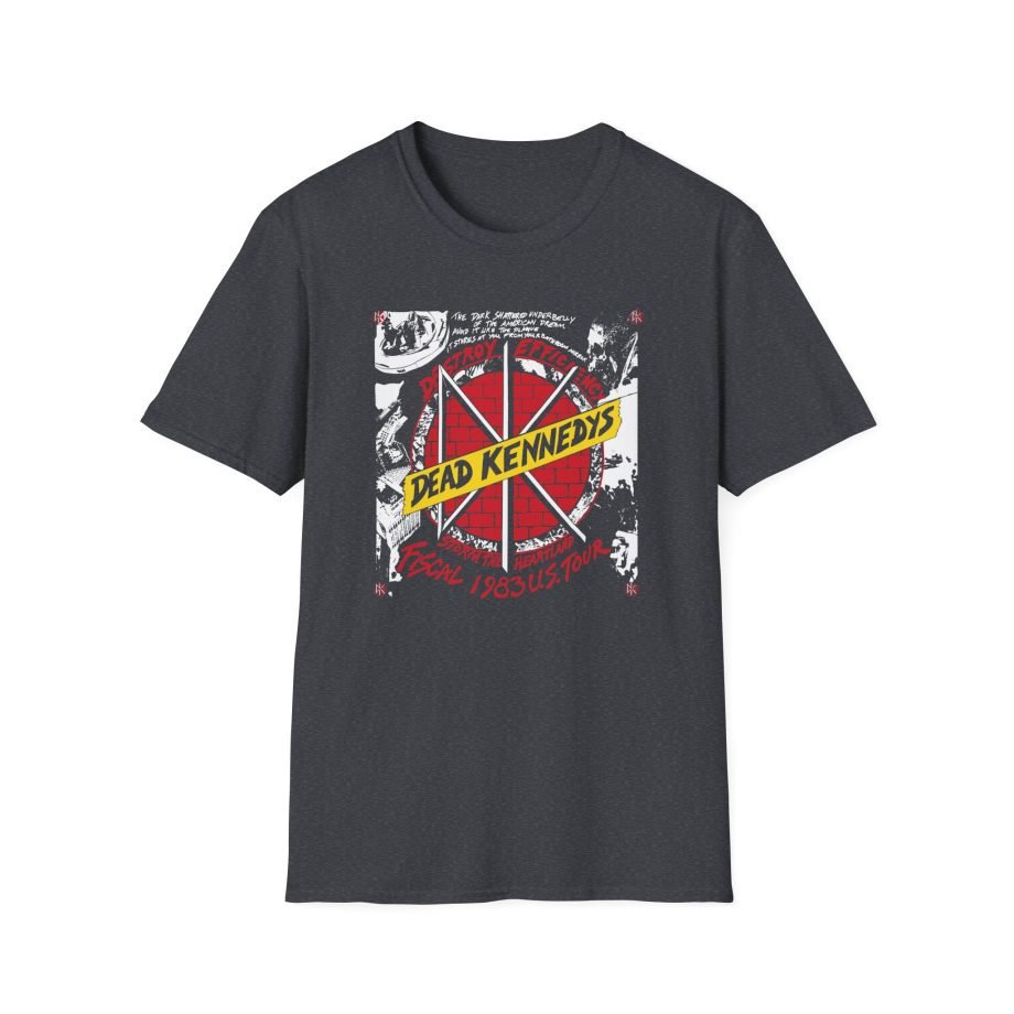 Dead Kennedys Destroy Efficiency 1983 Unisex Softstyle T-Shirt