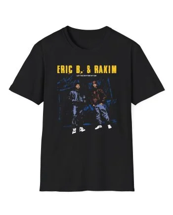 Eric B Rakim Colourised Unisex Softstyle T-Shirt