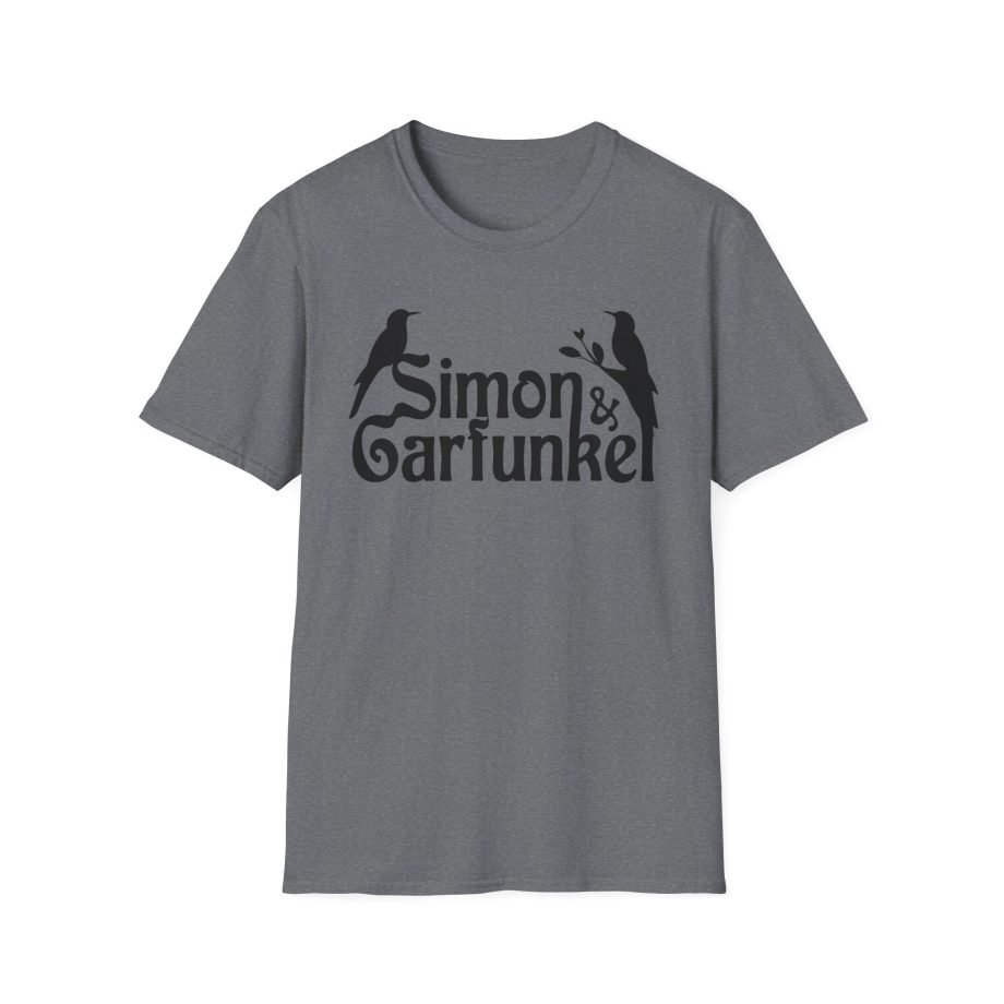 Simon and Garfunkel Birds Unisex Softstyle T-Shirt