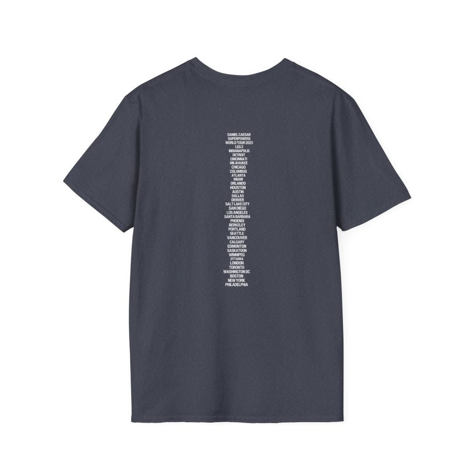 Daniel Caesar Superpowers World Tour Unisex Softstyle T-Shirt