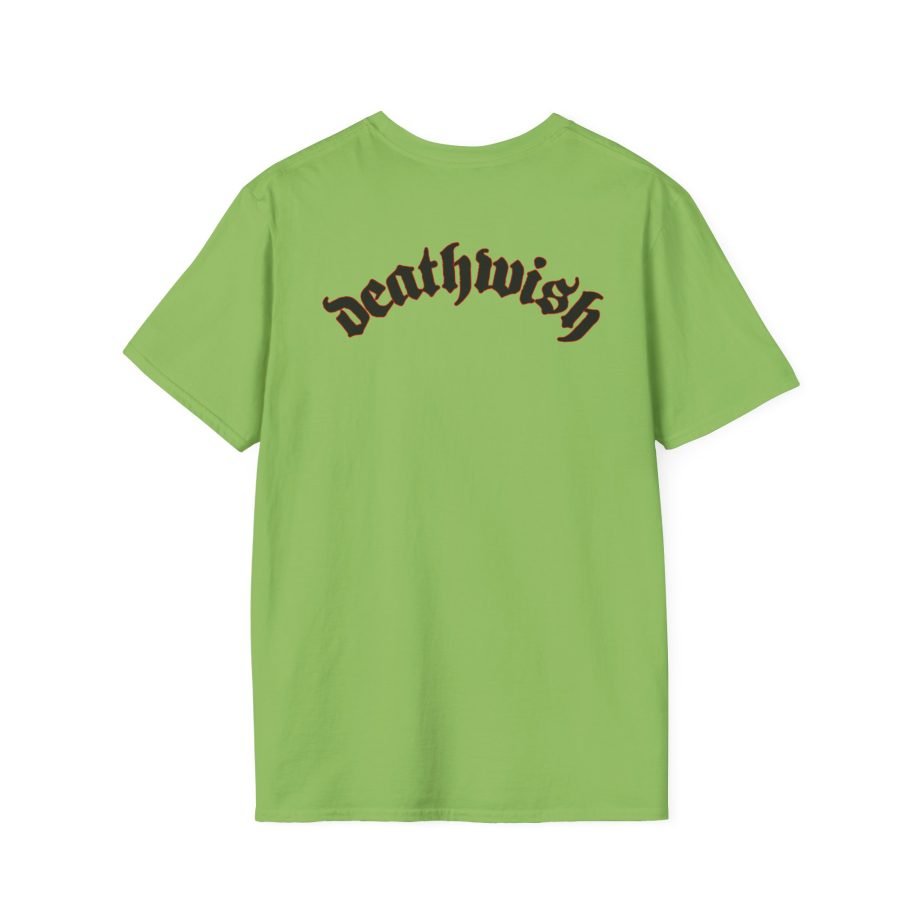 Deathwish Charred Skull unisex softstyle t-shirt
