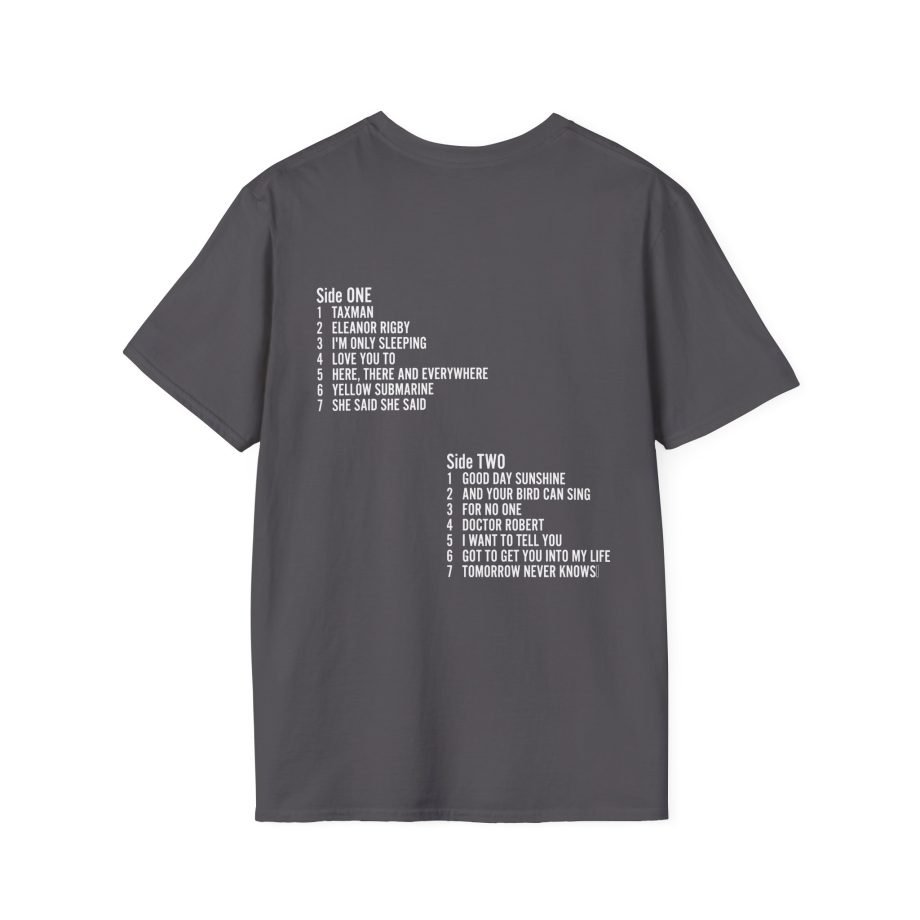 The Beatles Revolver Tracklist Unisex Softstyle T-Shirt