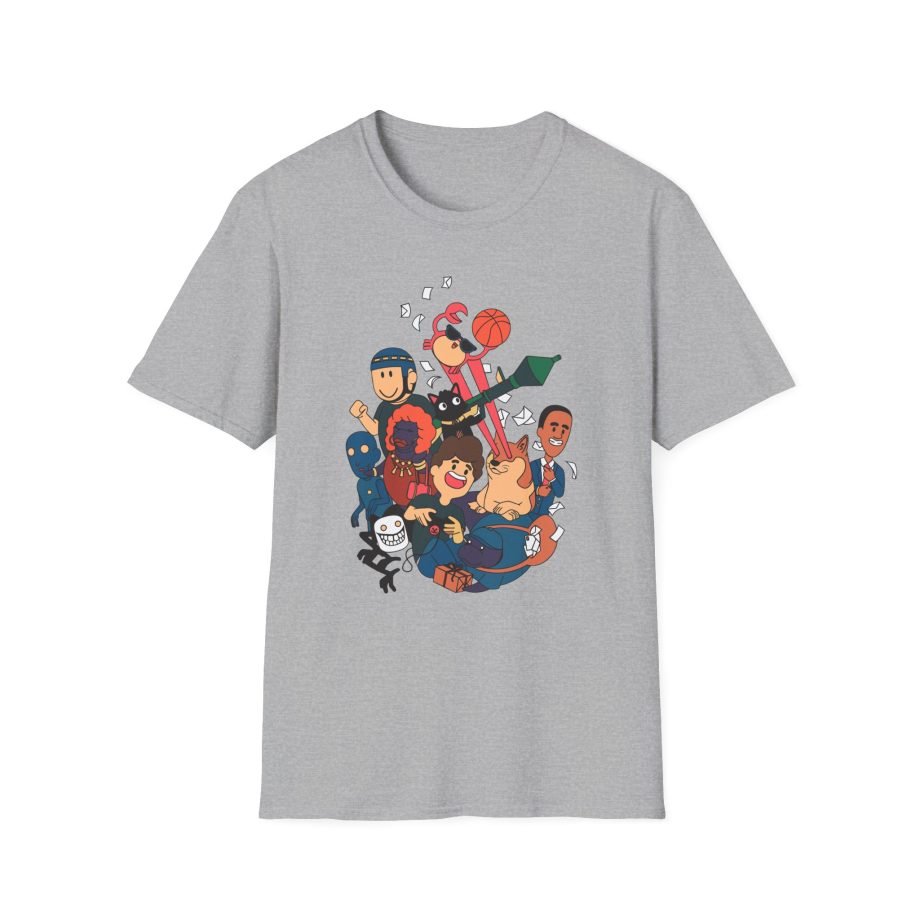 Denisdaily Unisex Softstyle T-Shirt