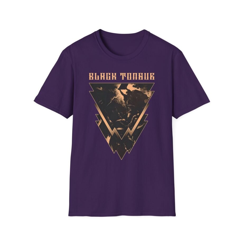 Black Tongue Born Hanged Unisex Softstyle T-Shirt