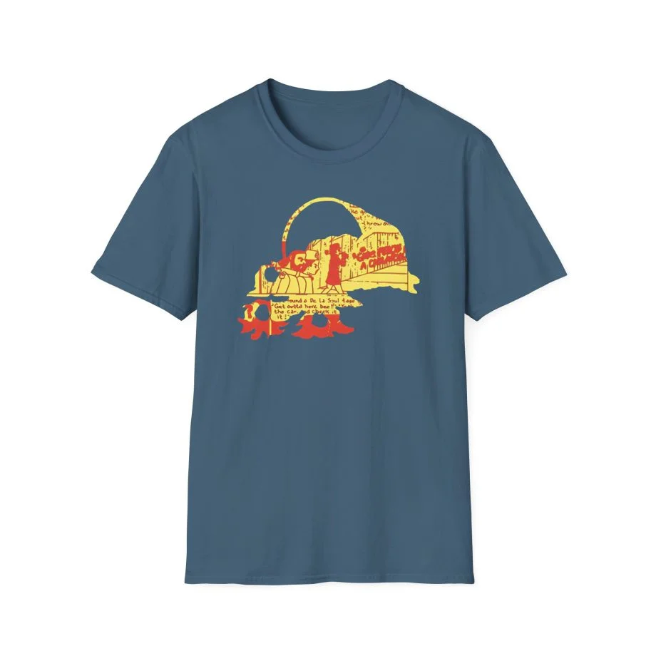 De La Soul Is Dead Collage Unisex Softstyle T-Shirt