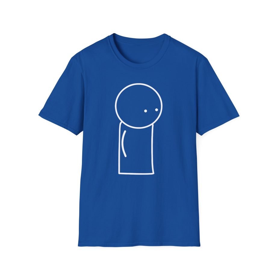 Oversimplified Character Unisex Softstyle T-Shirt