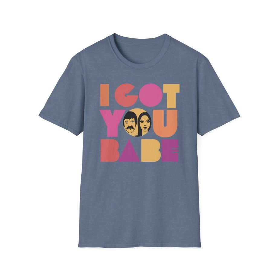 Sonny & Cher I Got You Babe Unisex Softstyle T-Shirt