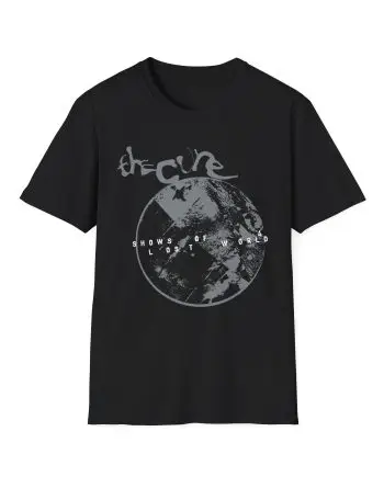 The Cure Shows Of A Lost World Moon Unisex Softstyle T-Shirt