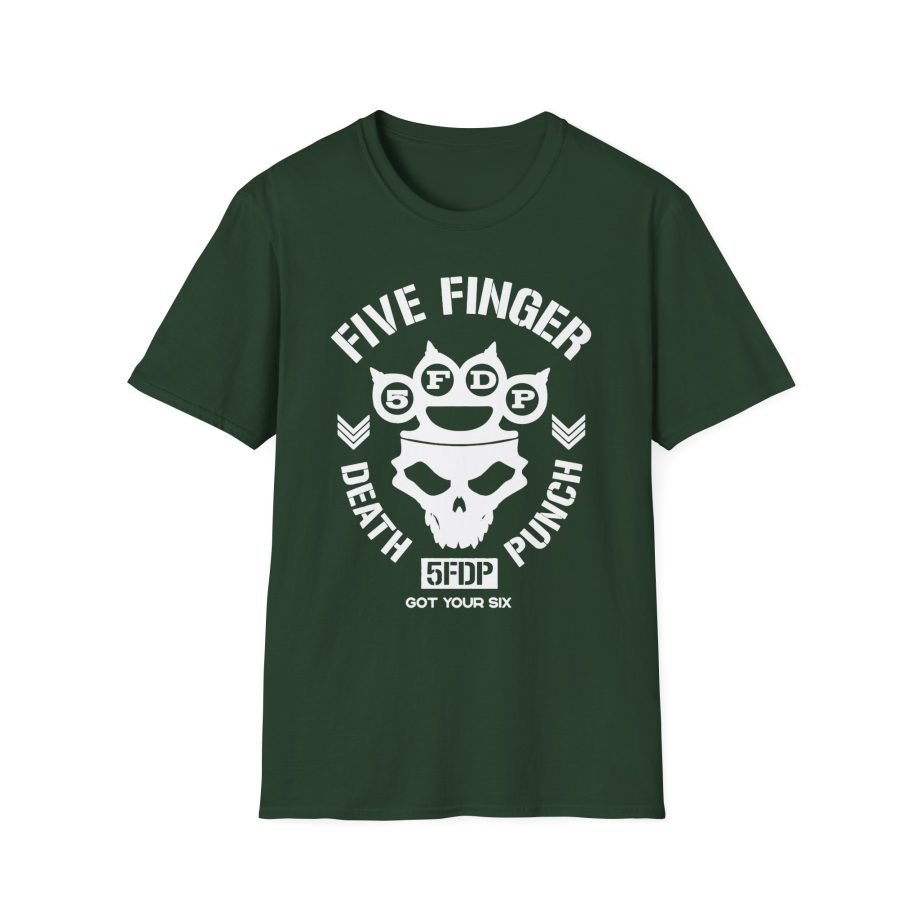 Five Finger Death Punch Knucklehead Unisex Softstyle T-Shirt