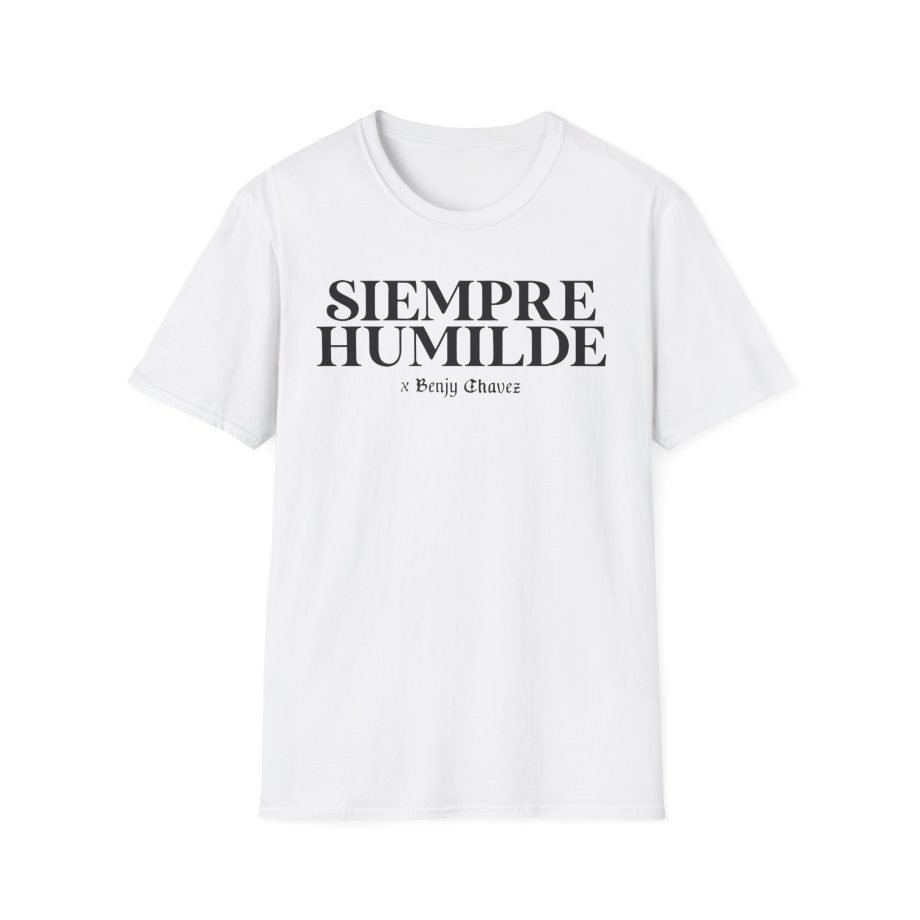 Benjy Chavez Siempre Humilde Unisex Softstyle T-Shirt