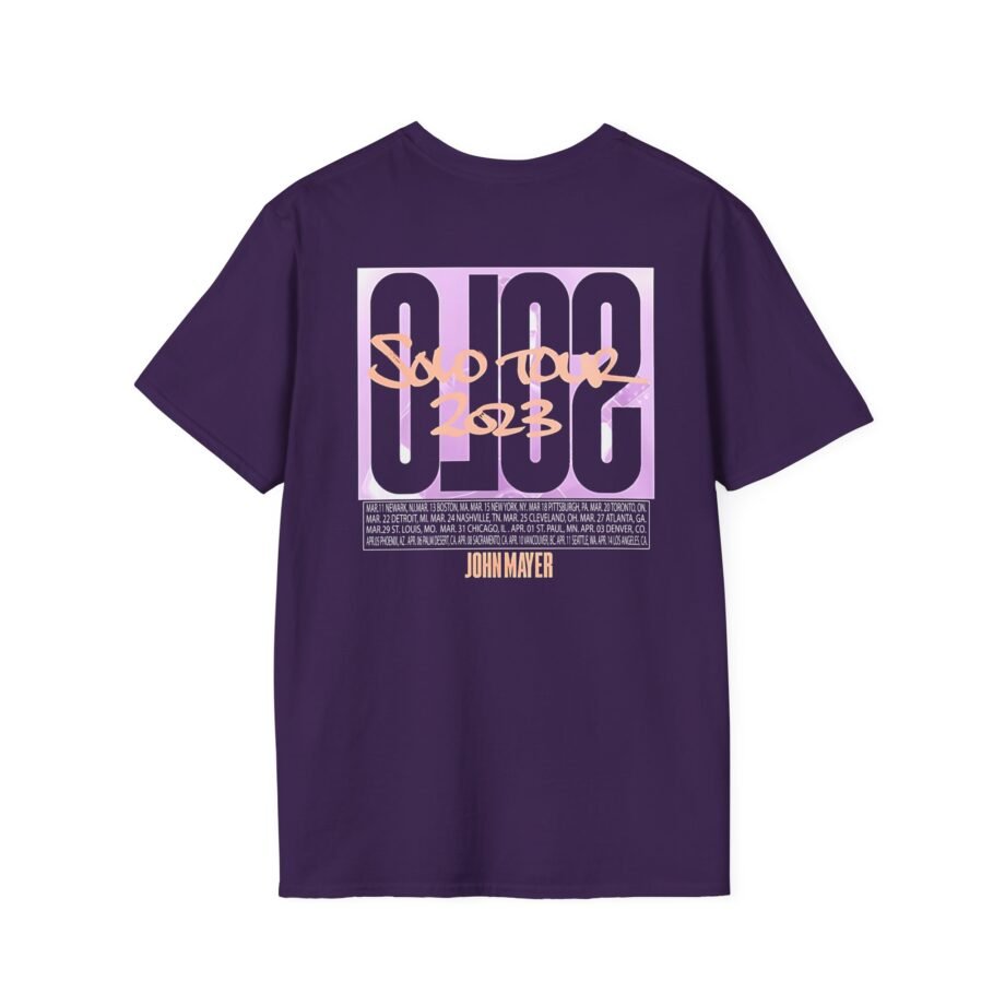 John Mayer Solo Tour Unisex Softstyle T-Shirt