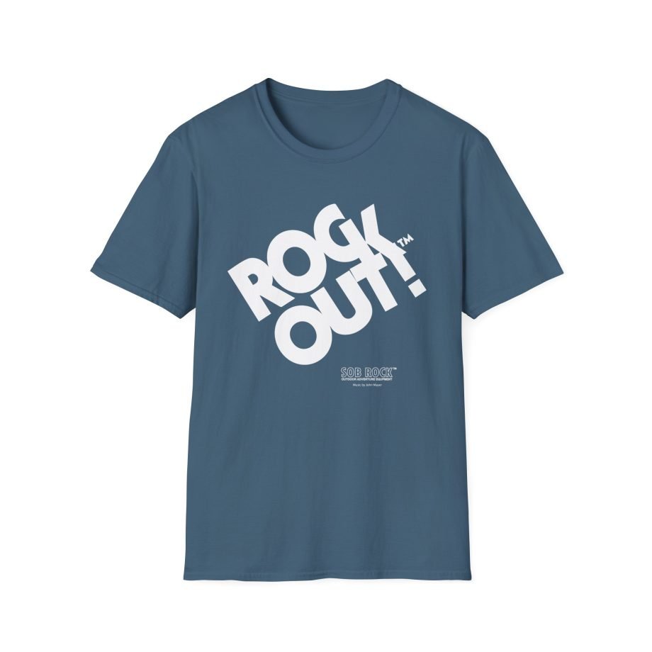 John Mayer Rock Out Unisex Softstyle T-Shirt