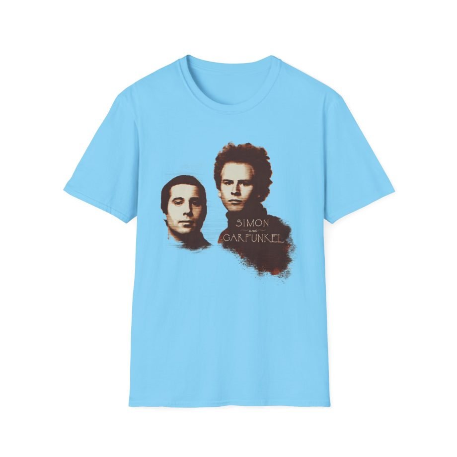 Simon and Garfunkel Faces Unisex Softstyle T-Shirt