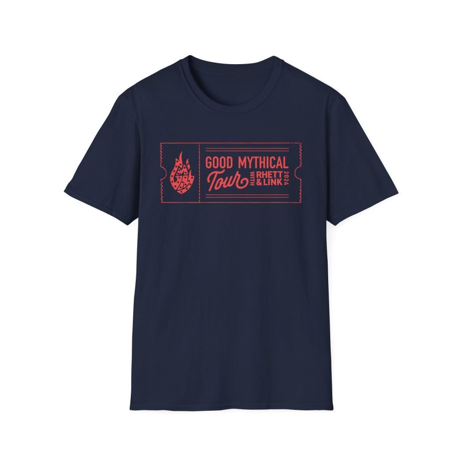 Good Mythical Morning Tour Collage unisex softstyle t-shirt