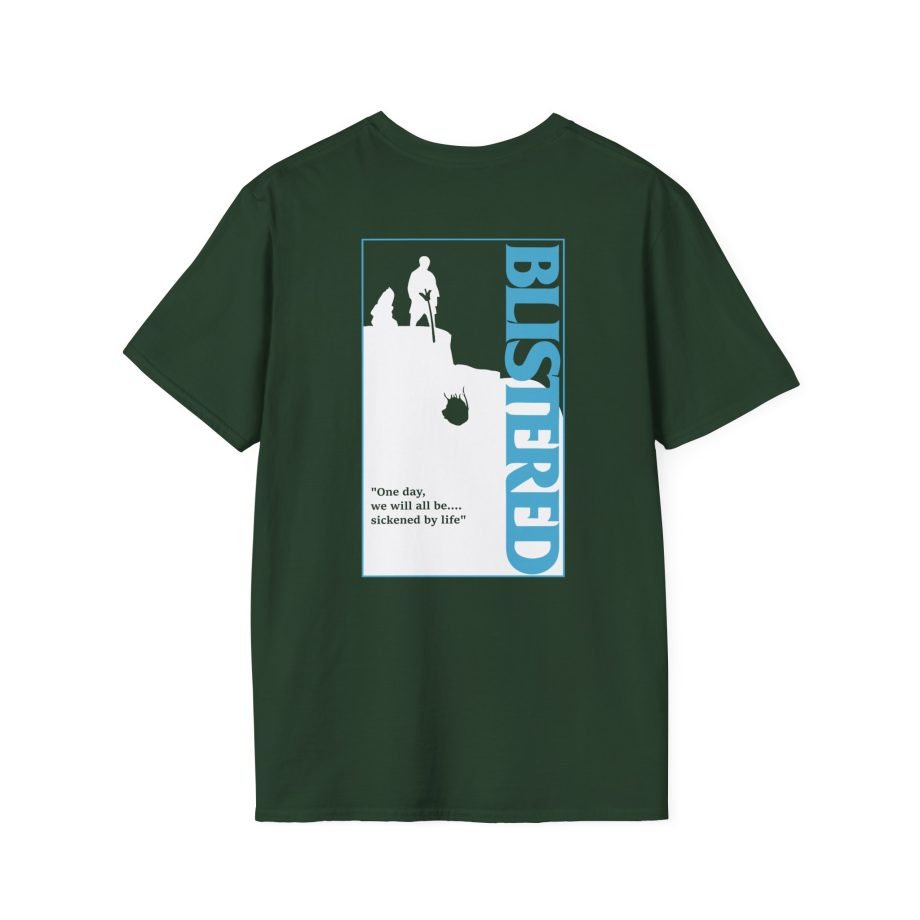 Blistered Camo Samurai Unisex Softstyle T-Shirt