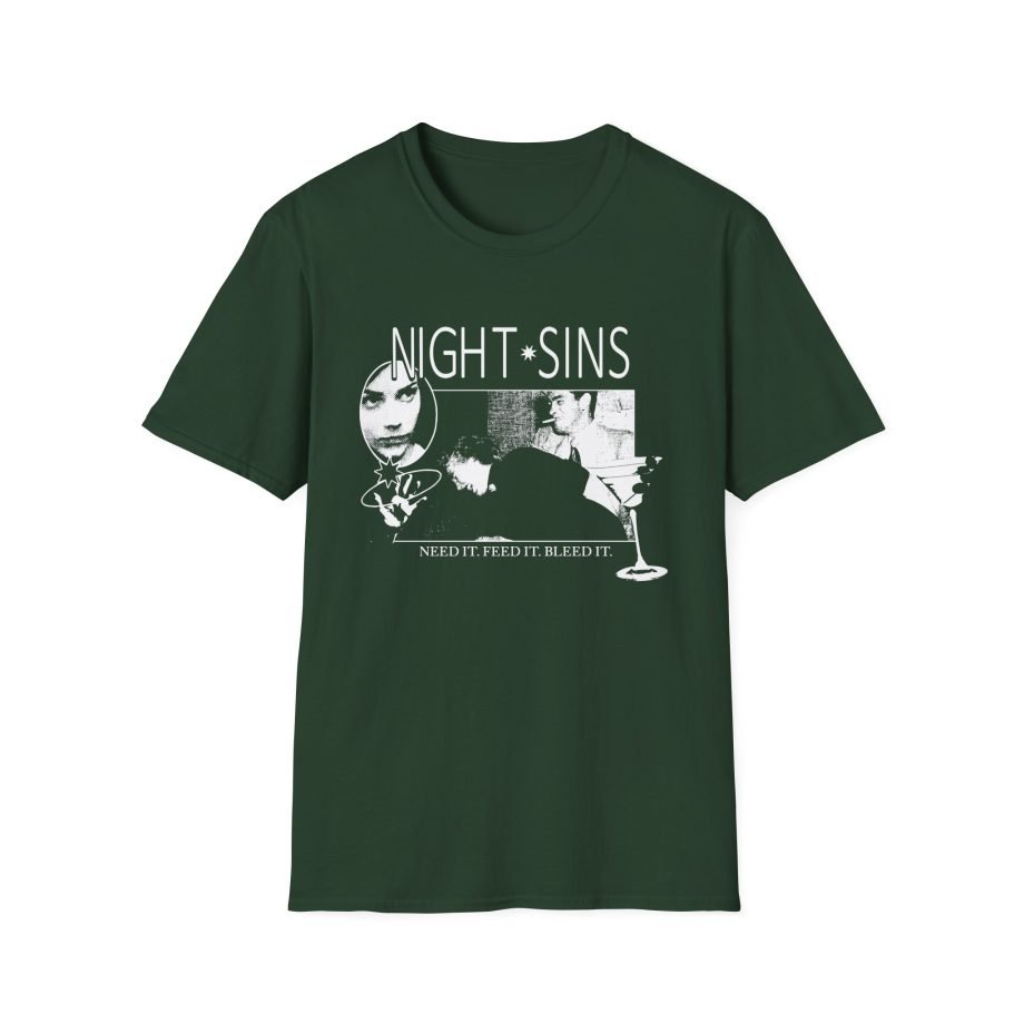 Night Sins Bleed It Unisex Softstyle T-Shirt