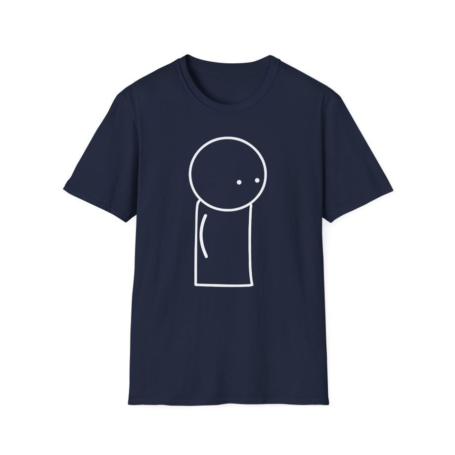 Oversimplified Character Unisex Softstyle T-Shirt
