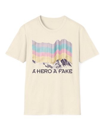 A Hero a Fake Unisex Softstyle T-Shirt