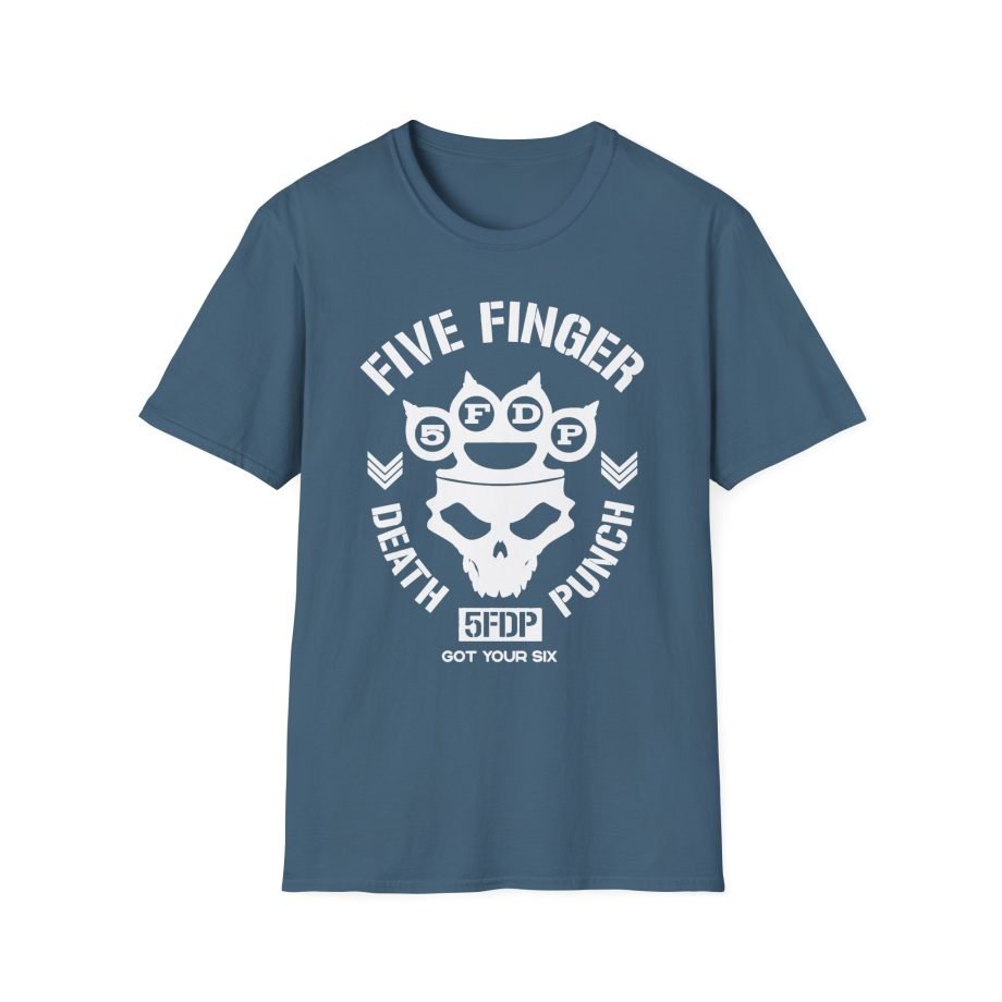 Five Finger Death Punch Knucklehead Unisex Softstyle T-Shirt