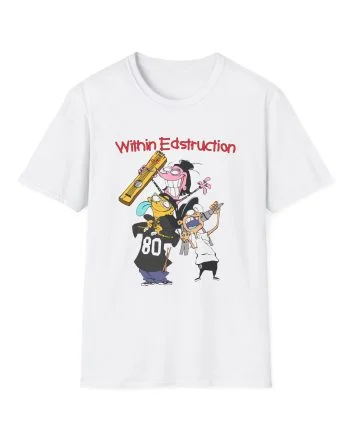 Within Destruction Within Edstruction unisex softstyle t-shirt