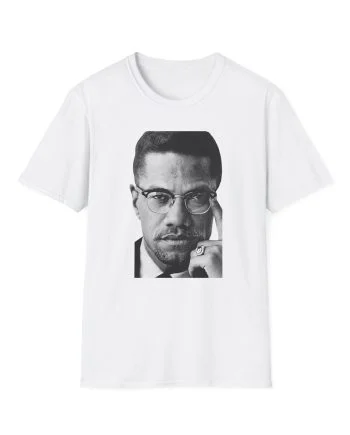 Malcolm X Classic Unisex Softstyle T-Shirt