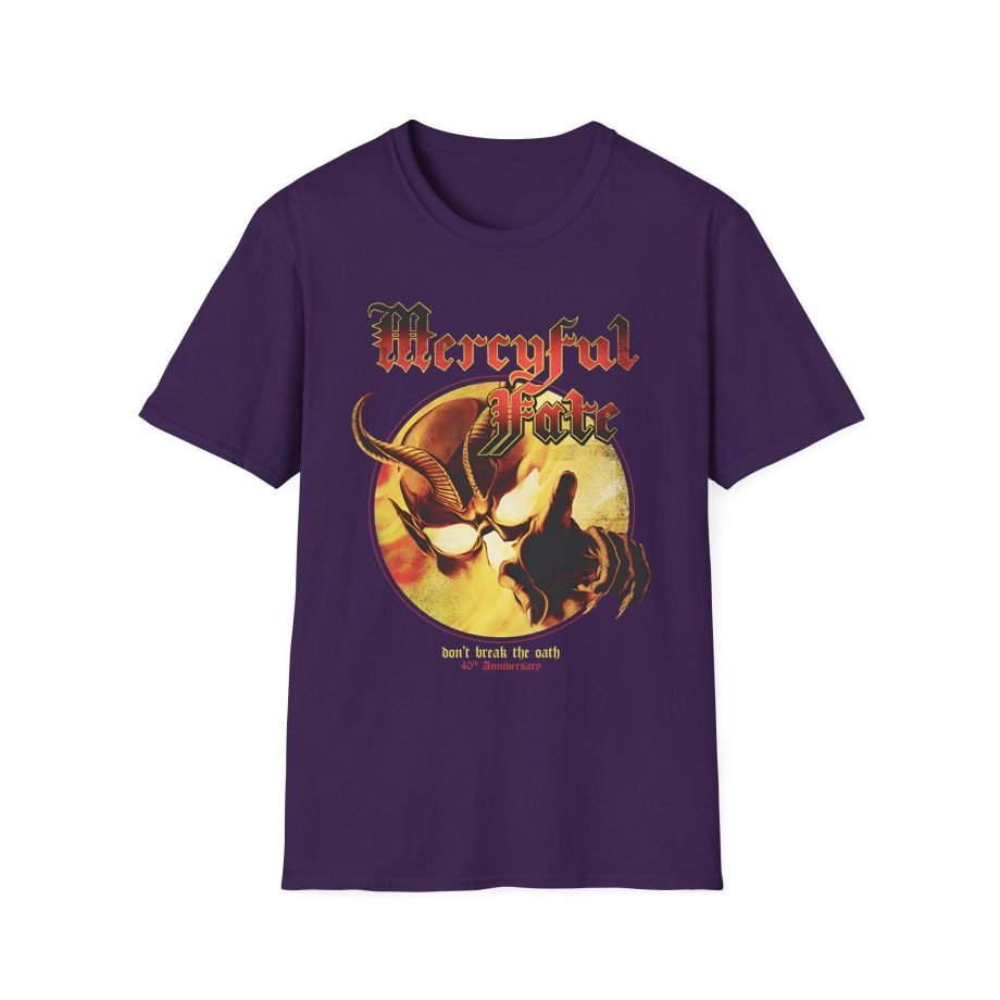 Mercyful Fate Don't Break the Oath 40th Anniversary Unisex Softstyle T-Shirt
