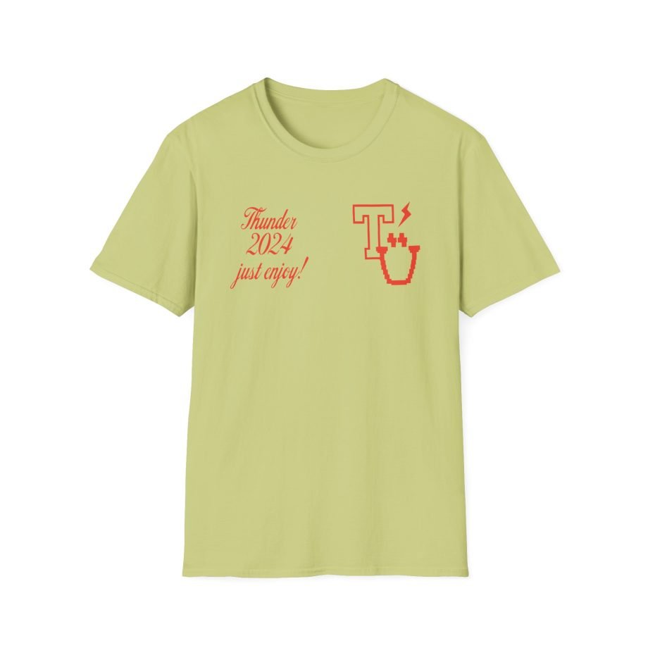 Ateez Thunder Pigment Unisex Softstyle T-Shirt