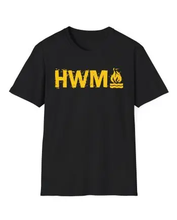 Hot Water Music OG Letter Unisex Softstyle T-Shirt