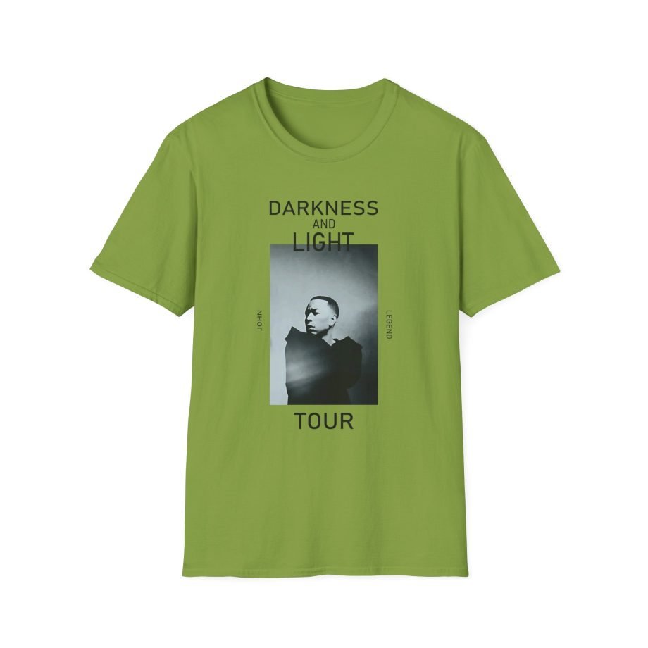 John Legend Darkness Portrait Unisex Softstyle T-Shirt