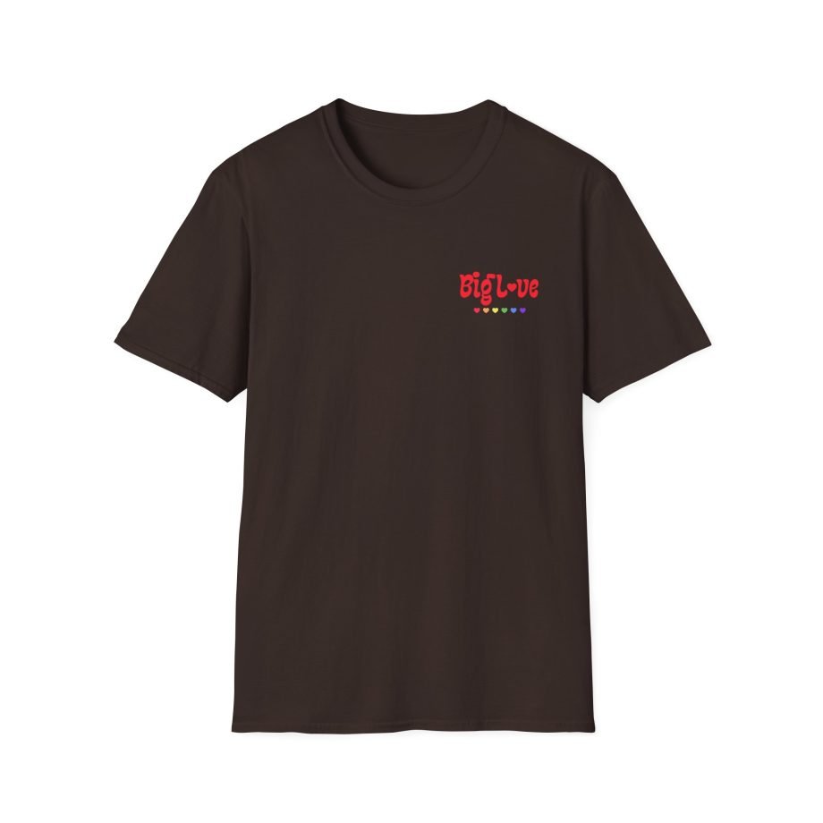 Erin Caldwell Pride BIG LOVE Unisex Softstyle T-Shirt
